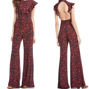 Flynn Skye Blooms at Dawn Red Jumper